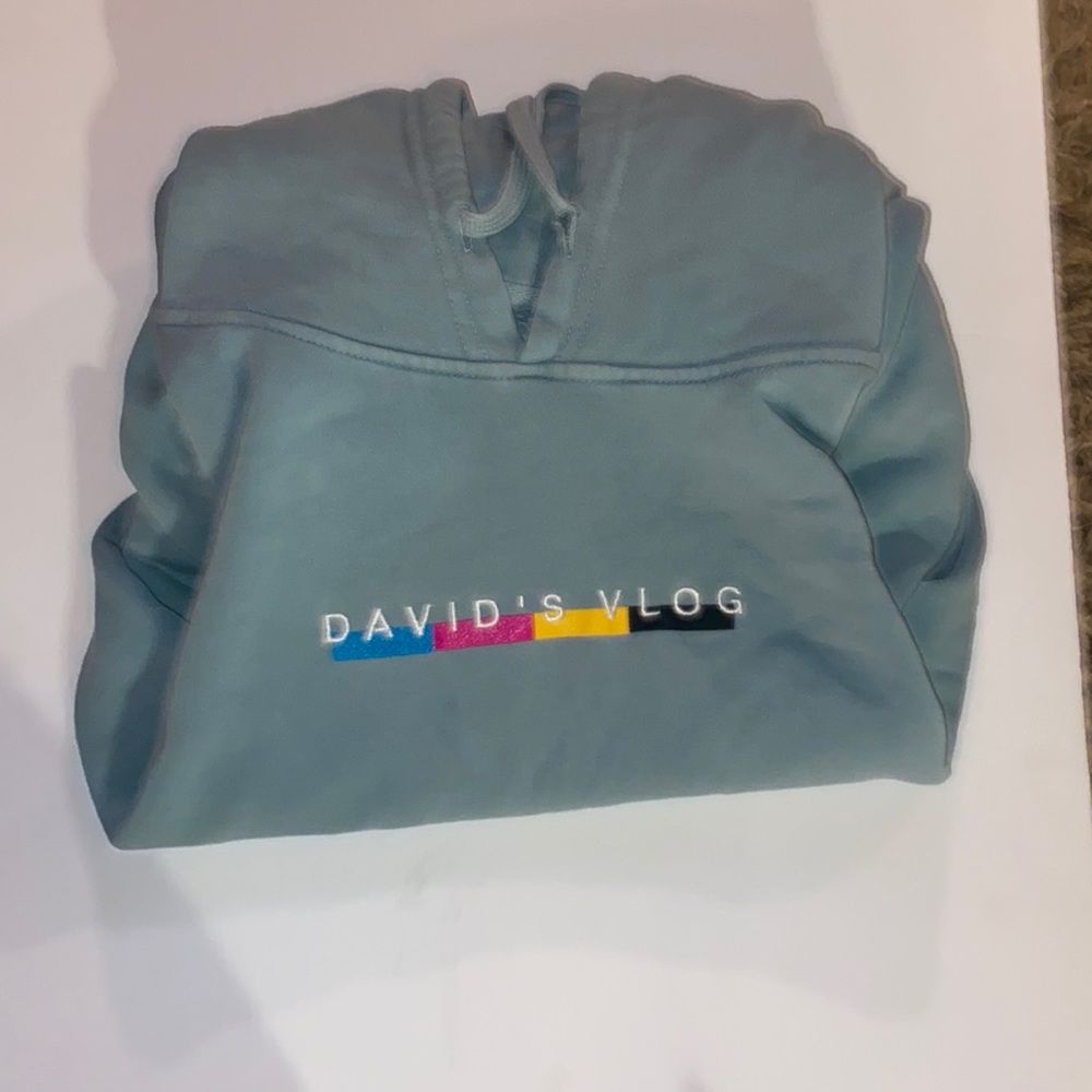 David’s Vlog hoodie - David Dobrik merch